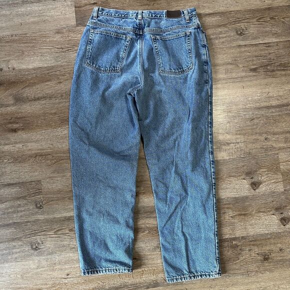 Vintage LL Bean Double L Relaxed Womens Jeans 14 Flannel Lined L.L. Warm Winter - Picture 4 of 5